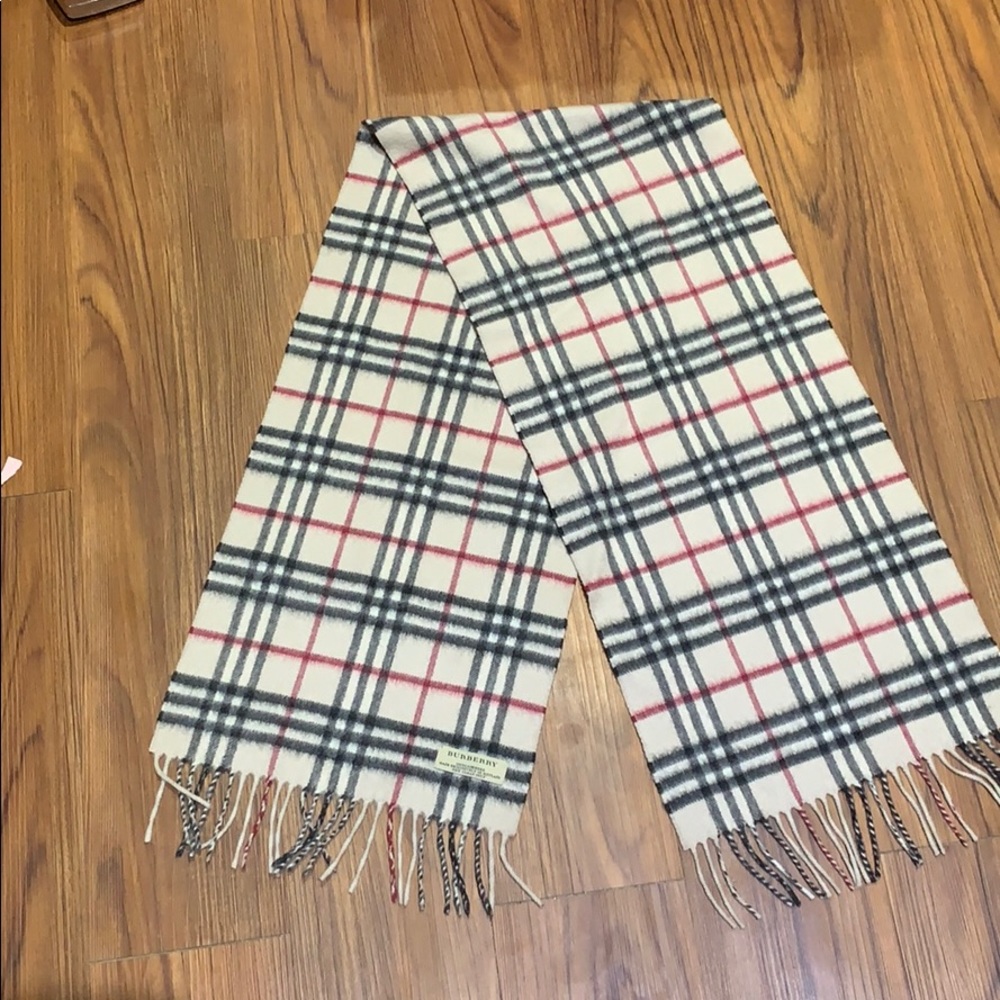 Authentic Burberry Cashmere scarf